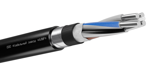 Кабель силовой АПвБШп (г) 4х50 ок (N)-0,66 Ч, бар