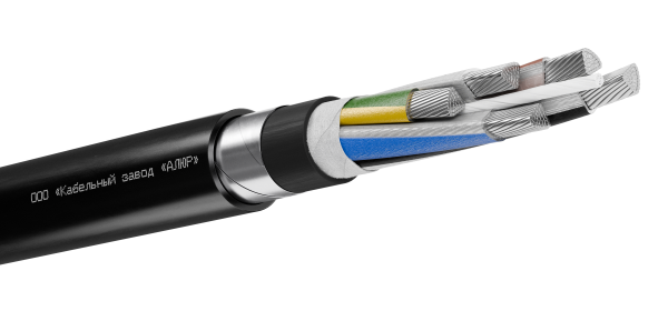 Кабель силовой  АПвБШп(г) 5х240 мс(N,PE)-1 Ч, бар