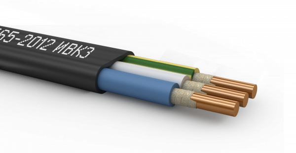 Кабель силовой ВВГ-Пнг(А)-FRLSLTx 3х4 ок (N. PE)-0.66 ТРТС