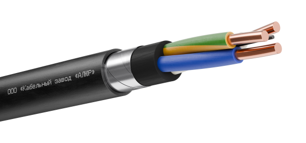Кабель силовой ПвБШп 3х25 ок (N, PE)-1 Ч, бар