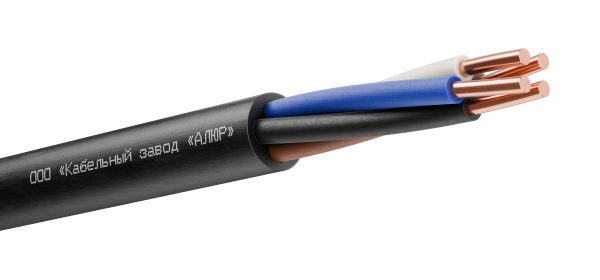 Кабель силовой ВВГнг(А) 4х4 (N)-1 однопроволочный барабан