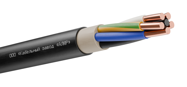 Кабель силовой ВВГнг(А)-LSLTx 5х16 (N.PE)-0.660 однопроволочный (барабан)