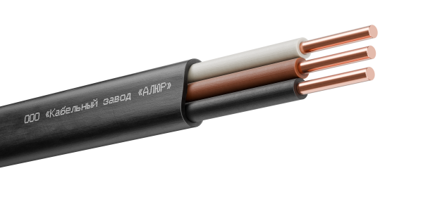 Кабель силовой ВВГ-Пнг(А)-LSLTx 3х4-0.660 однопроволочный (барабан)