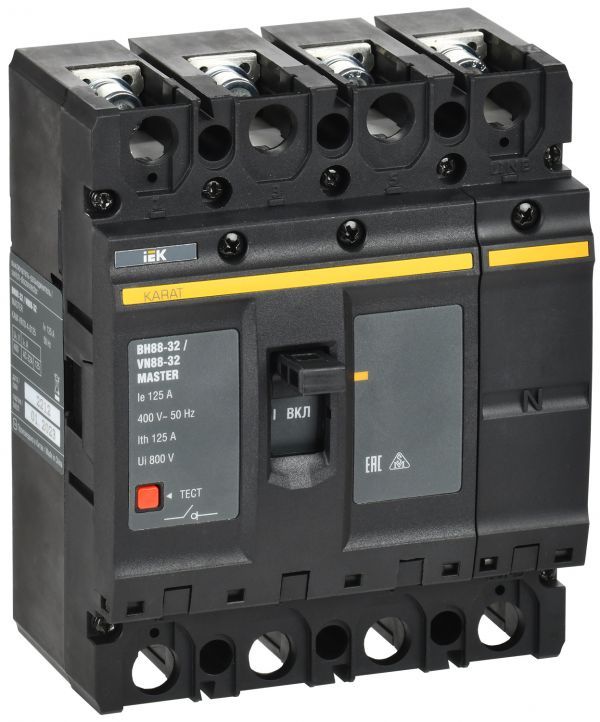 Выключатель-разъединитель KARAT MASTER ВН88-32 4P 125А