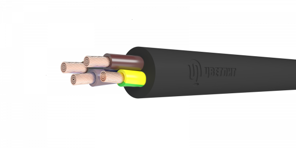 Кабель силовой КГ-ХЛ 3х6+1х4(РЕ) 380/660-2 ТРТС