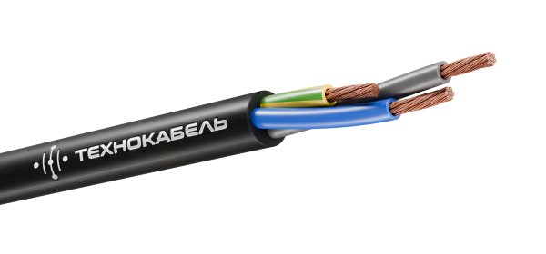 Кабель силовой КГТП 2х6(N)+1х4(PE) 380/660-3 ТРТС