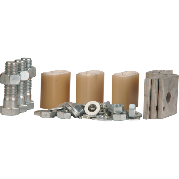 Комплект выводов для заднего присоединения двумя шинами или двумя кабелями с кабельными наконечниками М16, (количество 3шт.)