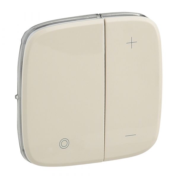 Valena ALLURE Лицевая панель для кнопочного светорегулятора Слоновая кость