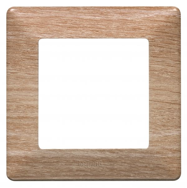 Valena LIFE Рамка 1 пост светлое дерево универсальная