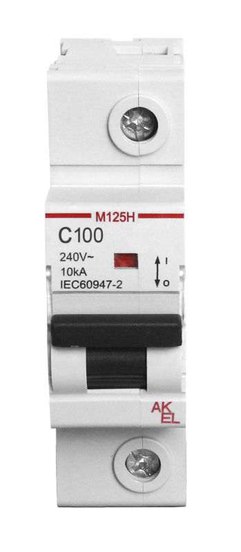 Выключатель автоматический ВА47-M125H-1P-C80-AC 1P/80A/C/10кА