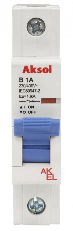 Выключатель автоматический ВА47-MCB-H-AKSOL-1P-B50-AC 1P/50A/B/10кА