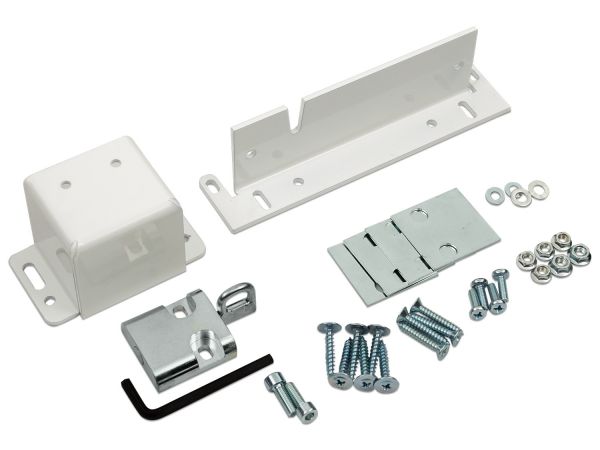 Комплект монтажный MK AL-250UZ для крепления корпусной и якорной части замка AL-250UZ, белый