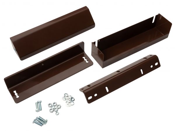 Комплект монтажный MK AL-300-400PR-Inside для крепления замков AL-300 PRemium и AL-400 Premium, коричневый