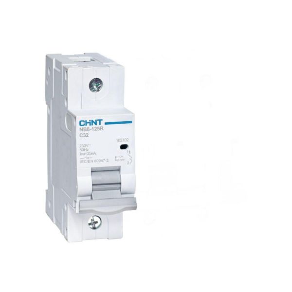 Выключатель автоматический NB8-125R 1P 40A 25кА характеристика C R