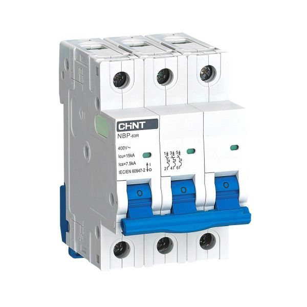 Выключатель автоматический 3P 4А 8In 15кА NBP-63R