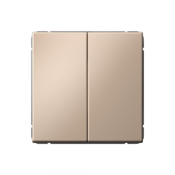 ARTGALLERY 2-клавишный ПЕРЕКЛЮЧАТЕЛЬ, 10АХ, механизм, быстрозажимные клеммы, ПЕСОЧНЫЙ