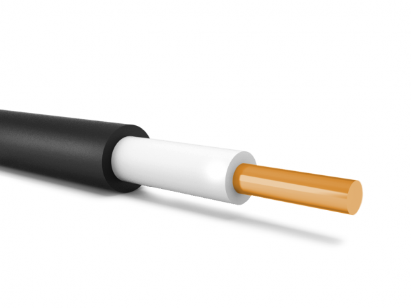 Кабель силовой ВВГнг(А)-LS 1x6ок-0.66 Белый ТРТС