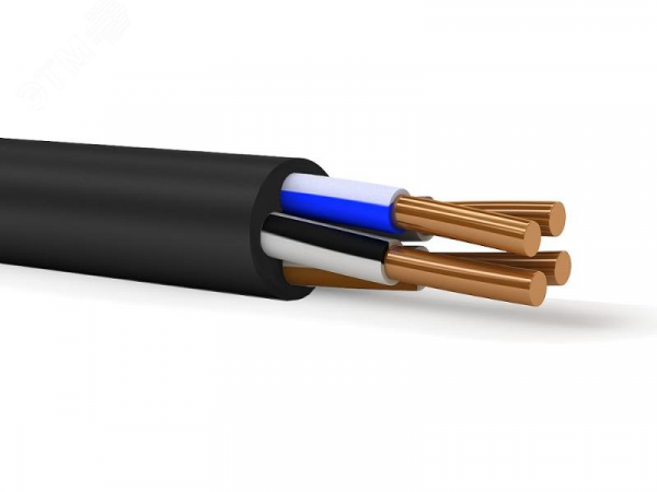 Кабель силовой ВВГнг(А) 4х16ок(N)-0.66 однопроволочный ТРТС ВНИИКП