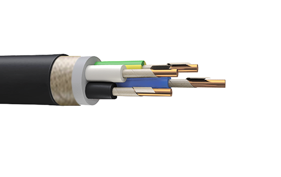 Кабель силовой ППГнг(А)-FRHF 4х6ок-0,66 барабан ТРТС