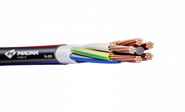 Кабель ППГнг(А)-HF 5х25 мк(N,PE)  0,66