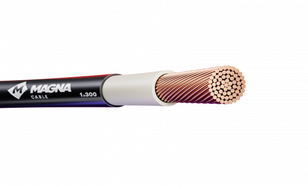 Кабель силовой ППГнг(А) HF 1х300 мк белый -1 ТРТС