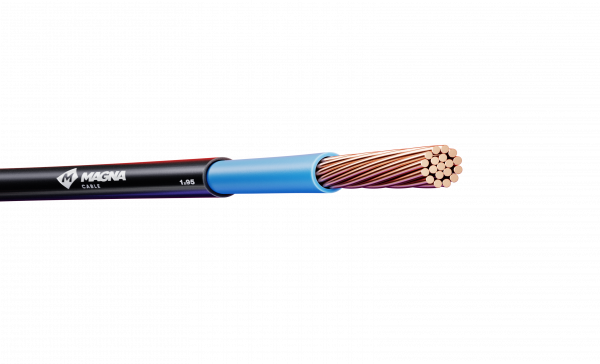 Кабель силовой ППГнг(А) HF 1х95 мк (N) -1 ТРТС голубой