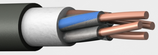 Кабель силовой ППГнг(А)-HF 4х10 ок (N) - 1 кВ ТРТС
