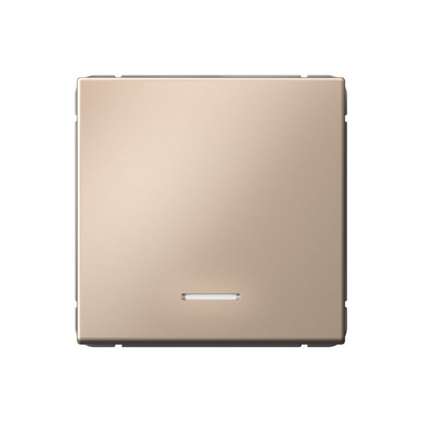 ARTGALLERY 1-клавишный ВЫКЛЮЧАТЕЛЬ с подсветкой, 10АХ, механизм, быстрозажимные клеммы, ПЕСОЧНЫЙ