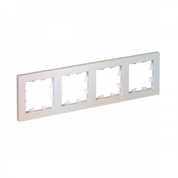 Рамка четырехпостовая ATLASDESIGN универсальная жемчуг