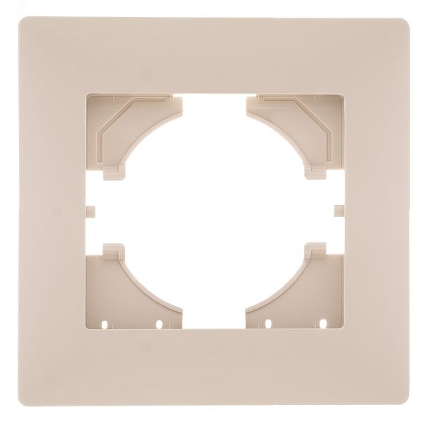 Рамка 1-местная Bravo, бежевый