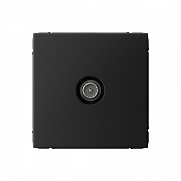 ARTGALLERY TV ТВ розетка оконечная 1DB, механизм, карбон