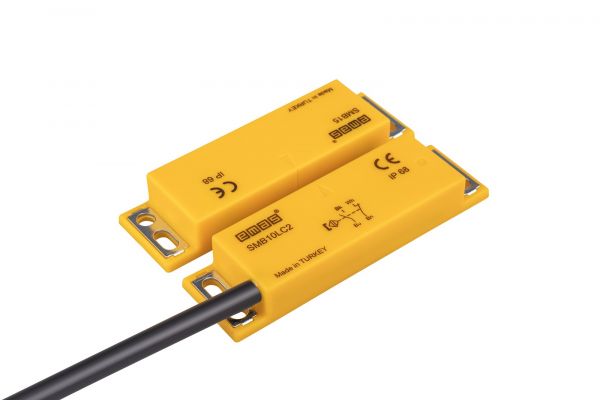 Магнитный датчик (1НЗ+1НО), провод 2м (расст. сраб. 5мм), левый выход, IP68