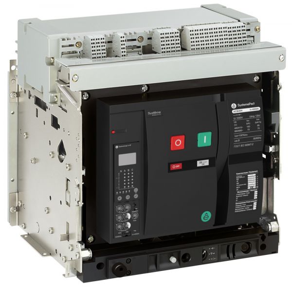 Выключатель автоматический воздушный ACB2 1250A 100KA 4P ВЫК, ГП 6.0E, 8NO+8NC MCH+XF+MX AC230V