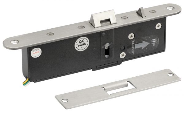 Замок электромеханический НO/НЗ, мониторинг НР/НЗ/ОБЩ, питание 12-24В DC/AC