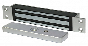 Замок врезной электромагнитный, внутреннее исполнение, 12 VDC / 300мА, усилие 180 кг.