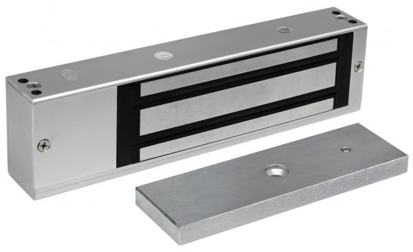 Замок электромагнитный, внутреннее исполнение, СИД, усилие 520-540 кг.