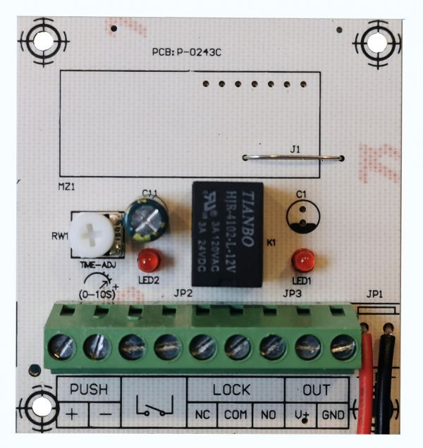 Модуль расширения для блока питания на реле с регулируемым таймером задержки