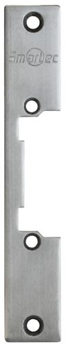 Планка запорная короткая узкая для защелок, нержавеющая сталь.