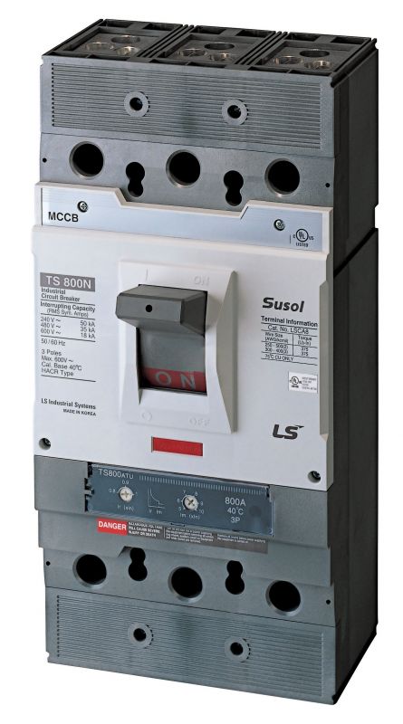 Выключатель автоматический TS630N (65kA) FMU 630 A 3P3T