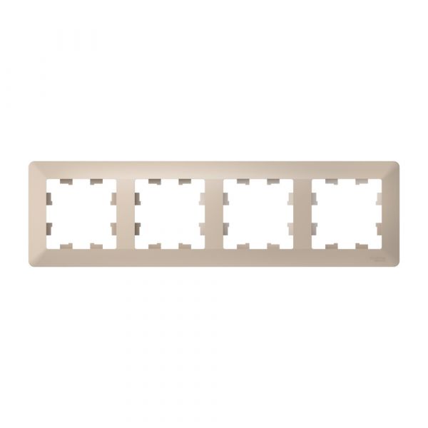 ATLASDESIGN AIR 4-постовая РАМКА, ПЕСОЧНЫЙ/дымчатый белый