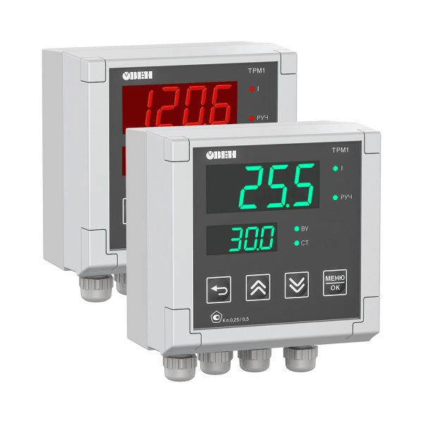 Измеритель-регулятор одноканальный ТРМ1-Н.У2.Р.RS