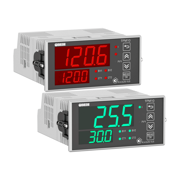 ПИД-регулятор ТРМ10-Щ2.У2.РР