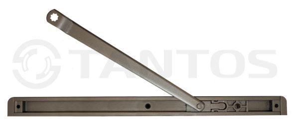 Скользящий канал с функцией фиксации двери в открытом положении (ФОП) для дверных доводчиков