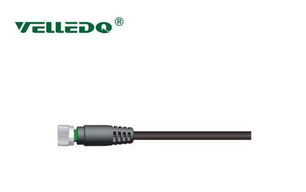 Соединитель кабельный M8-F03T-5.0PVC/BK (розетка)