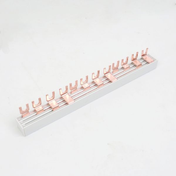 Шина соединительная BBS-MD63 типа FORK, 4 полюса, 14 присоединений, для модульной аппаратуры