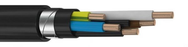 Кабель силовой ВБШвнг(А)-LS 5х6,0 ок (N,PE)-1 ТРТС