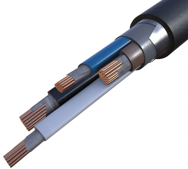 Кабель силовой ВБШвнг(А)-FRLS 4х95,0 мс (N)-1,0 ТРТС