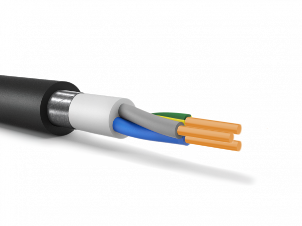 Кабель силовой ВБШв 3х10ок(N.PE)-0.66 однопроволочный ТРТС ВНИИКП