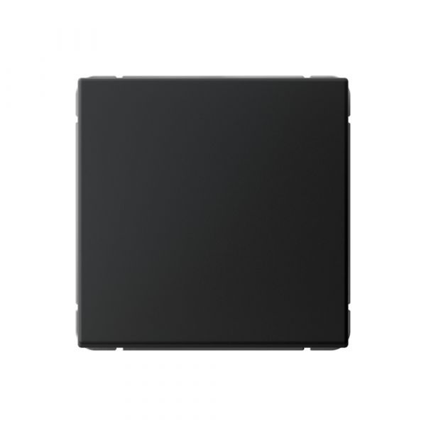 ARTGALLERY 1-клавишный выключатель кнопочный, 10А, механизм, карбон