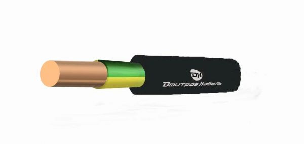 Кабель силовой ВВГнг(А)-LSLTx 1х1,5 ж/з-1(А) ТРТС бухта 100м